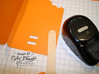 Popcicle card punched 2
