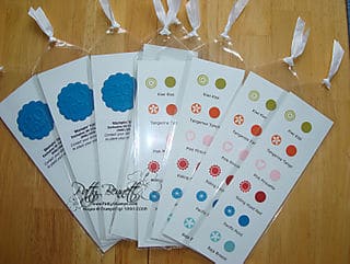 In color bookmark