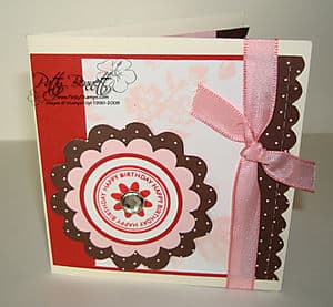 Scallop pennant card