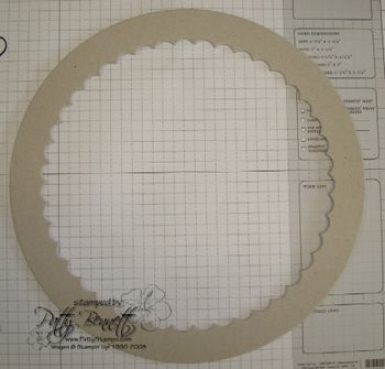 Circle chipboard