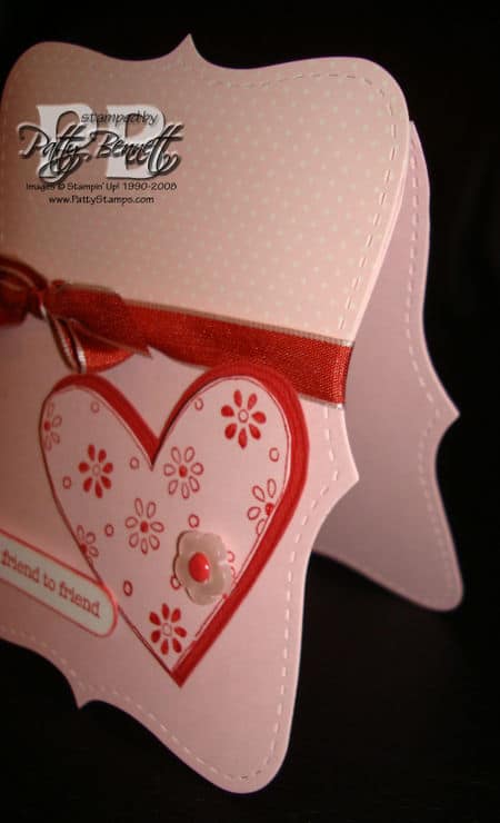 Folded top note side