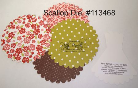 Dresses scallop die