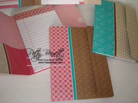 File folder legal pad