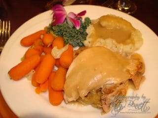 Turkey dinner