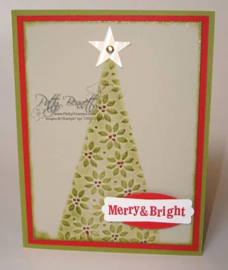 Petals tree card
