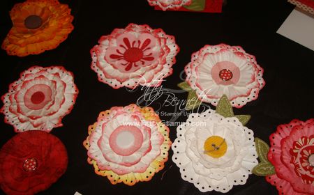 Patty paper flowers