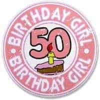 50 bday girl