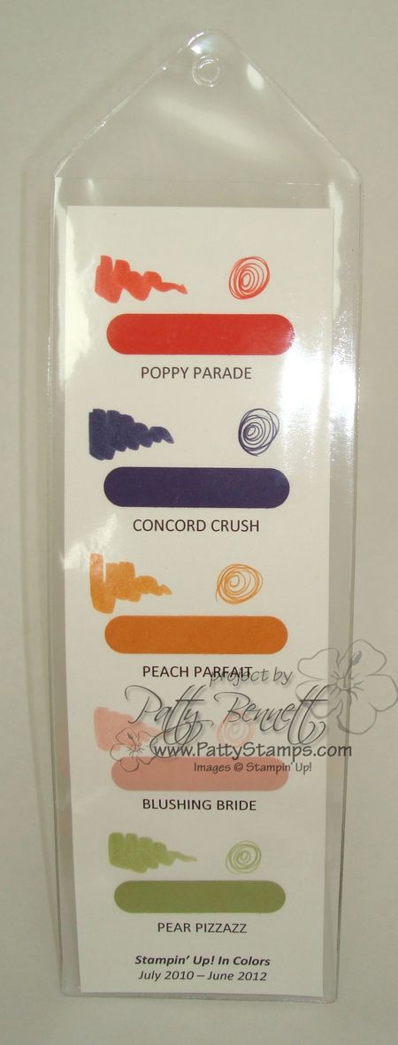 New in color bookmark