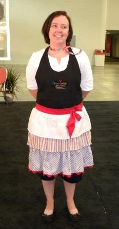 1 fabric apron