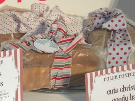 1 fabric bread ties