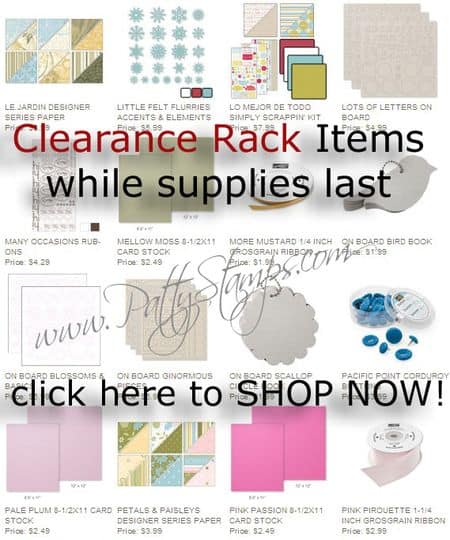 Clearance rack Clearance rack
