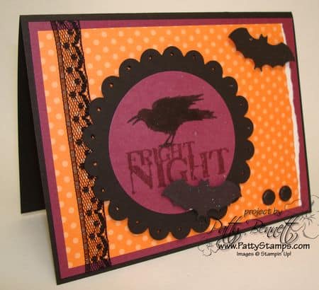 Fright night card