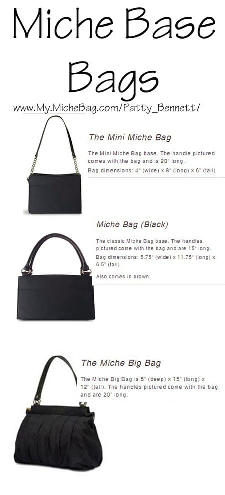 Miche base sizes copy Miche base sizes copy