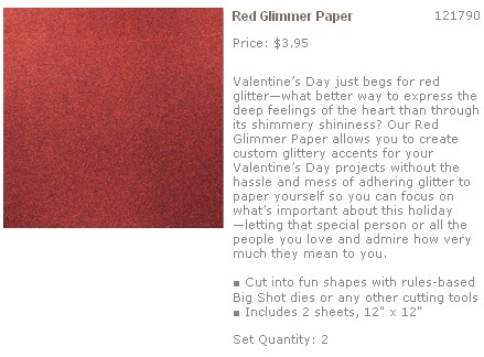 Glimmer paper Glimmer paper