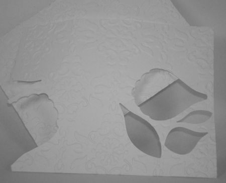 Vintage wallpaper punch