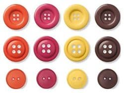 Sweet stitches buttons