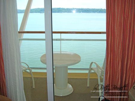 Cabin balcony