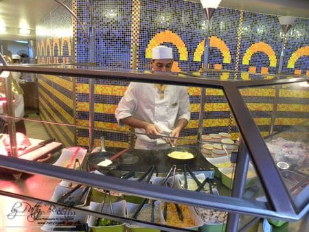 Omelete station
