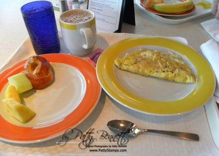 Omelete breakfast