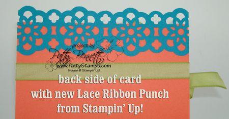 Lace ribbon border