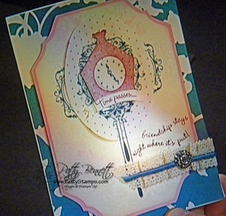 Decorative label corner card
