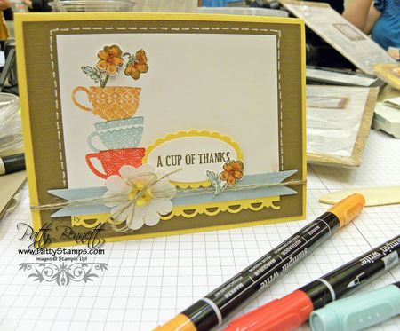 Make take teacup card