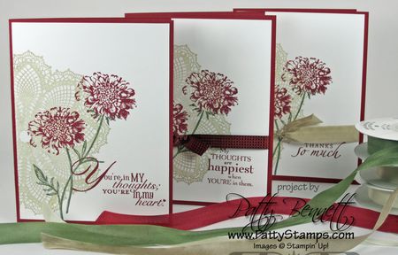 Field flowers doily 1
