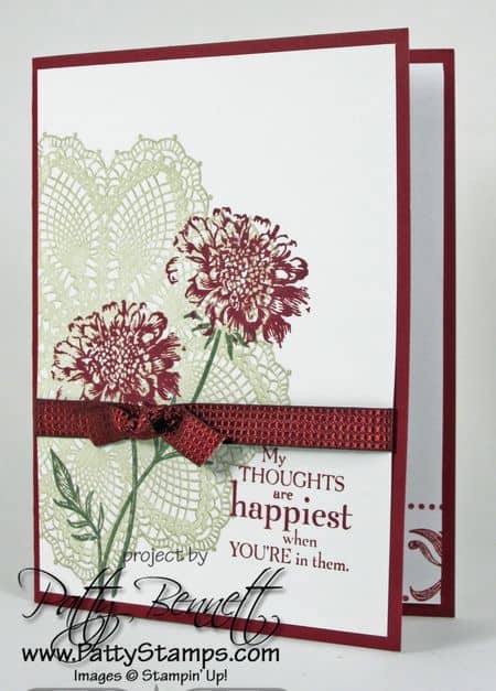 Field flowers doily 3 Field flowers doily 3
