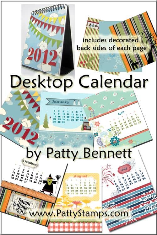 Desktop calendar