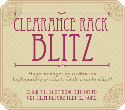 Clearance rack blitz