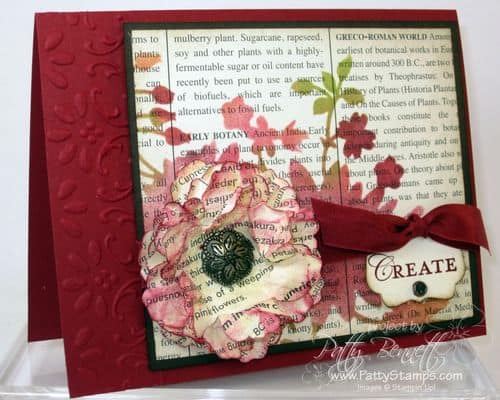Summer smooch stencil create card