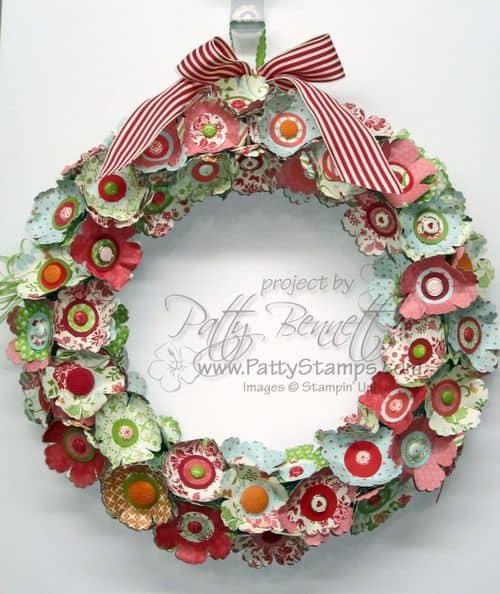 Blossom punch wreath