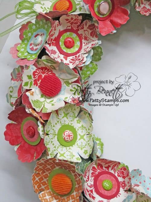 Blossom punch wreath 1