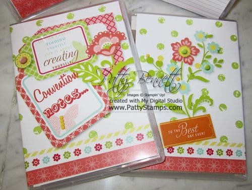 Convention gift notepad cover