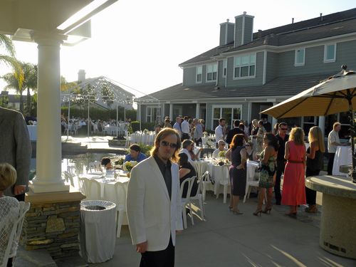 Reception backyard Reception backyard