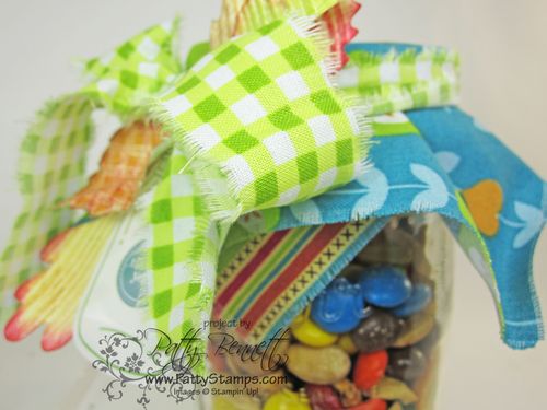 Orchard harvest fabric lid