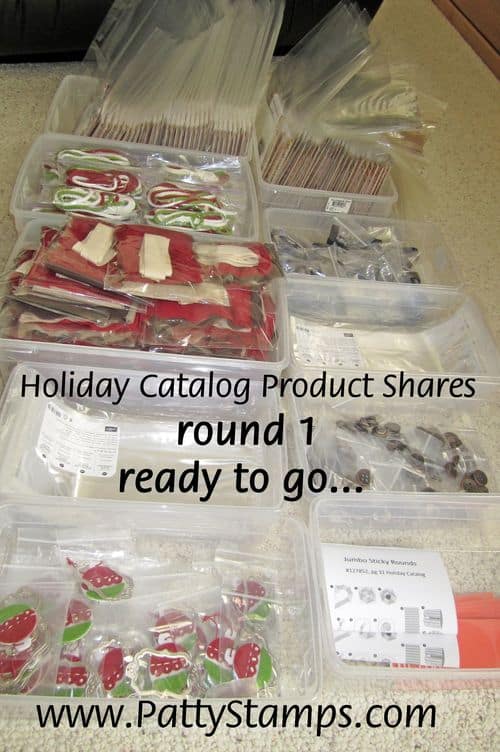 Holiday catalog product shares boxes Holiday catalog product shares boxes