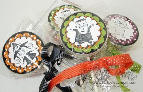 Googly Ghouls lolly pop treats