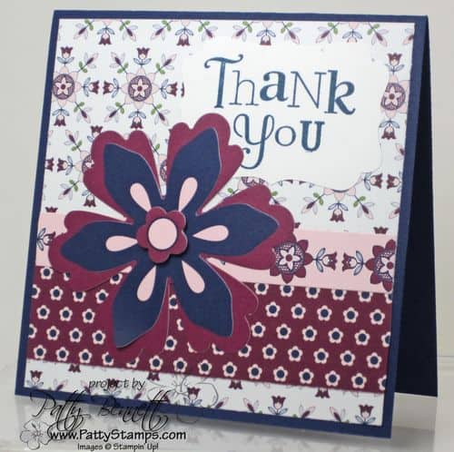 Razzleberry splash 4x4 card 1
