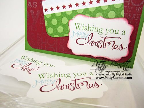 Snow festival tag cards mds