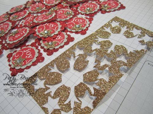 Joy punches christmas square swap