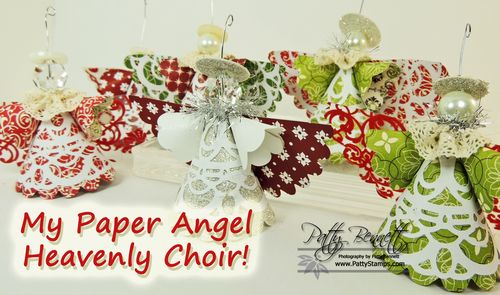 Paper angel choir