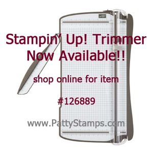 Stampin up trimmer