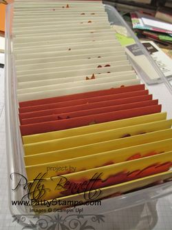 Autumn accents leaves box