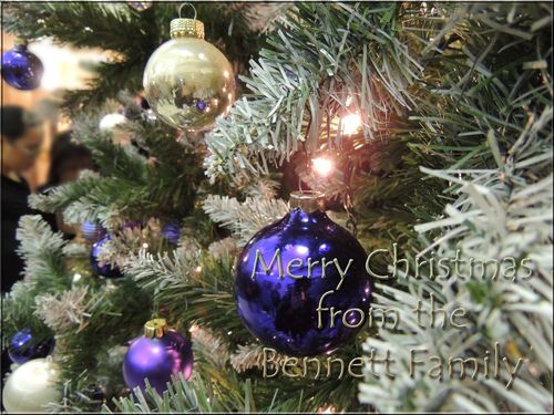Christmas greetings bennett