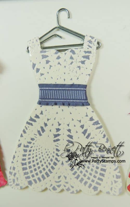 Dress up hello doily