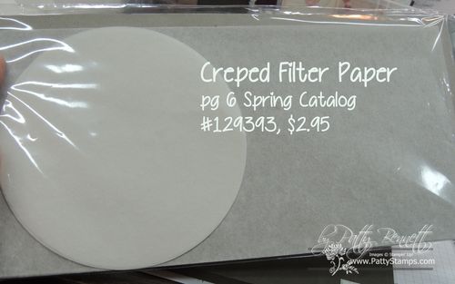 129393 creped filter paper
