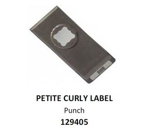 Petite Curly Label Punch