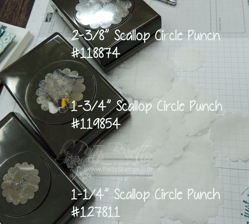 Creped filter paper flower punches