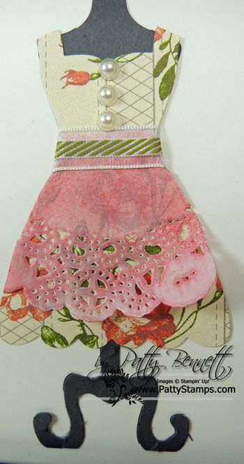 Dress up paper doily